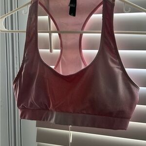 Francesca's Collections Pink Sports Bra